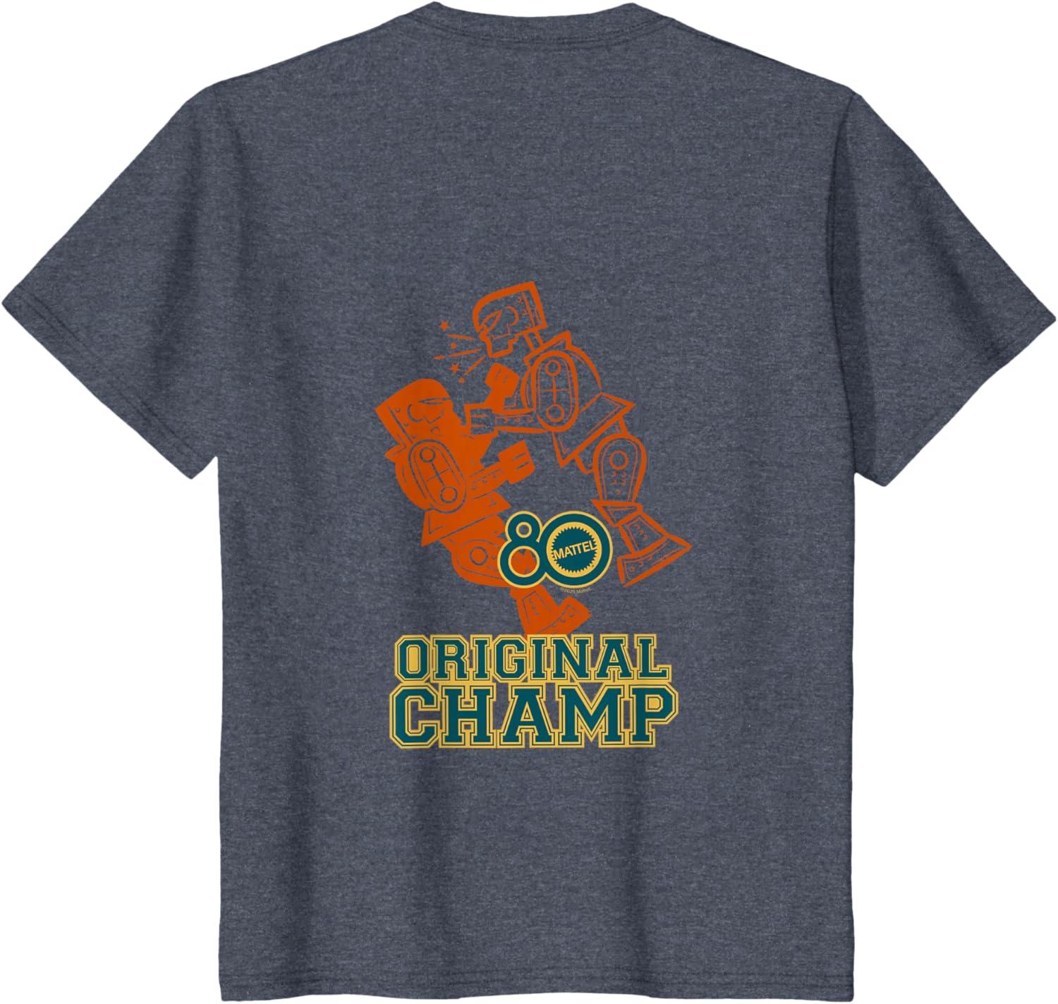 imageMattel 80th Original Champ TShirtHeather Blue