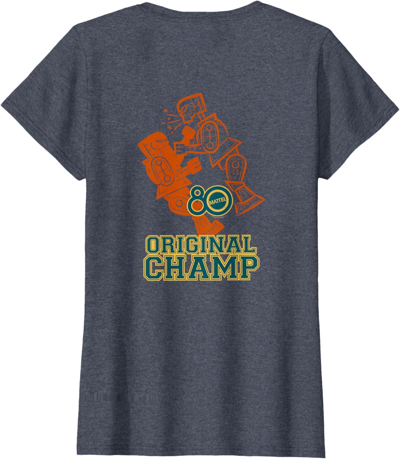 imageMattel 80th Original Champ TShirtHeather Blue