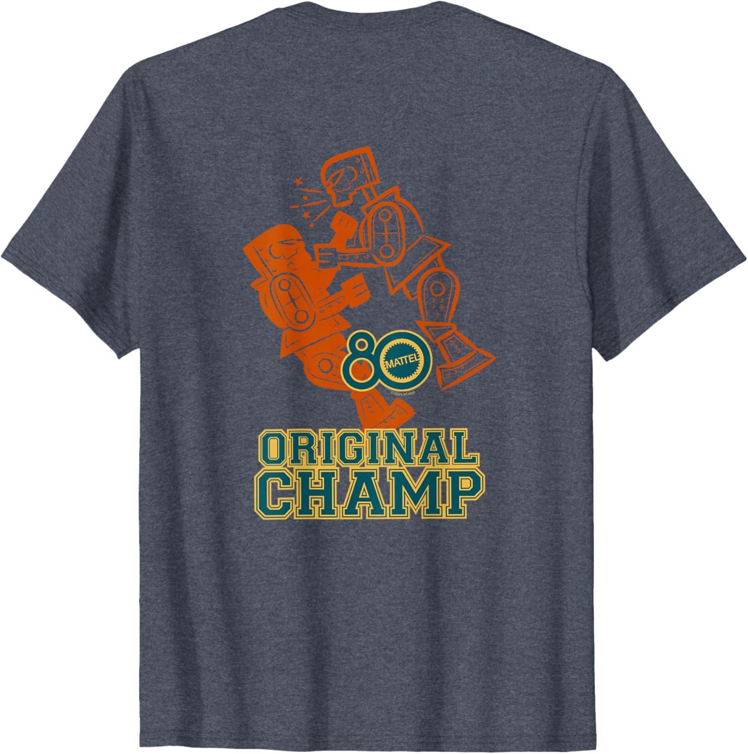 imageMattel 80th Original Champ TShirtHeather Blue