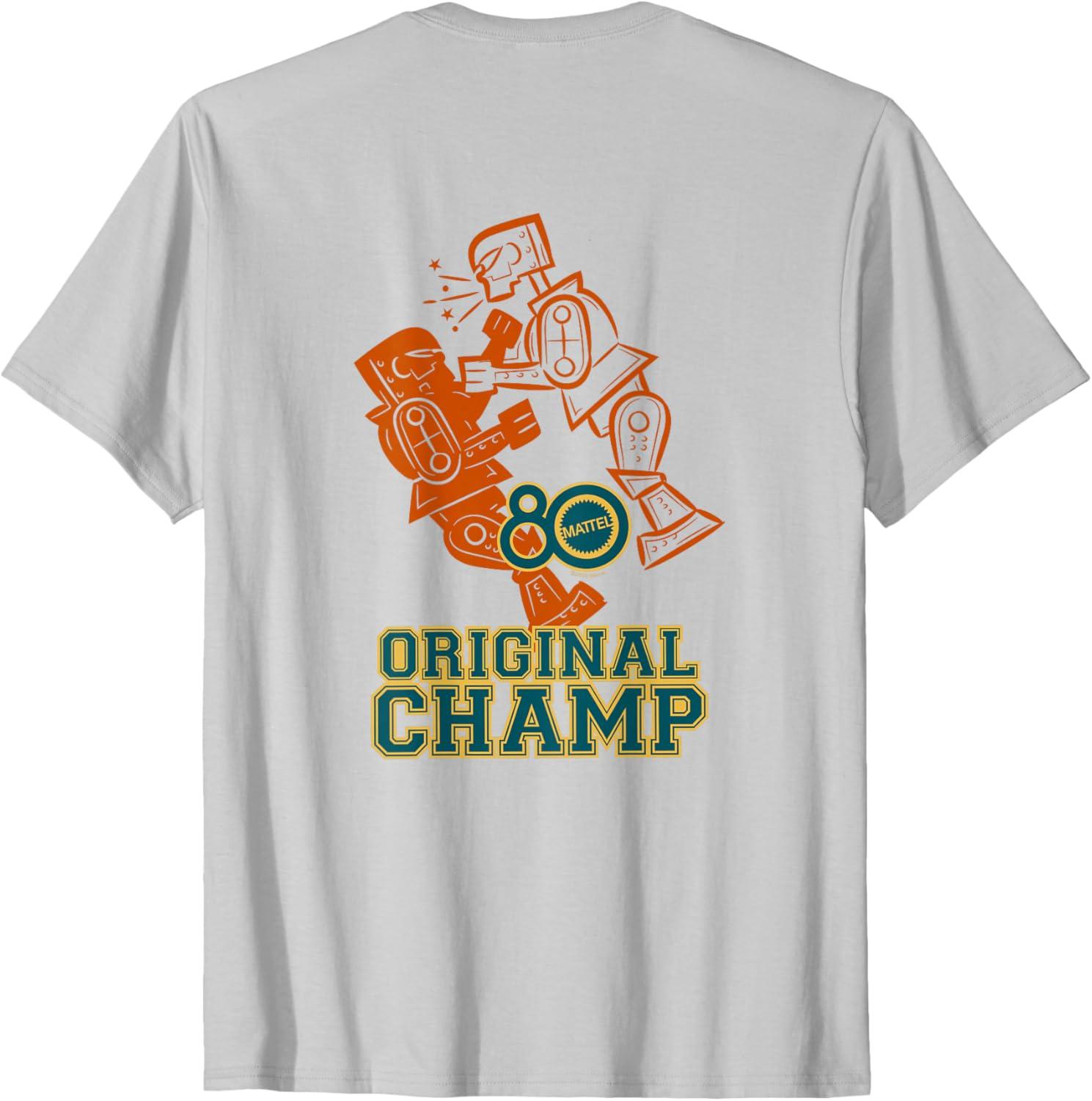 imageMattel 80th Original Champ TShirtSilver Grey