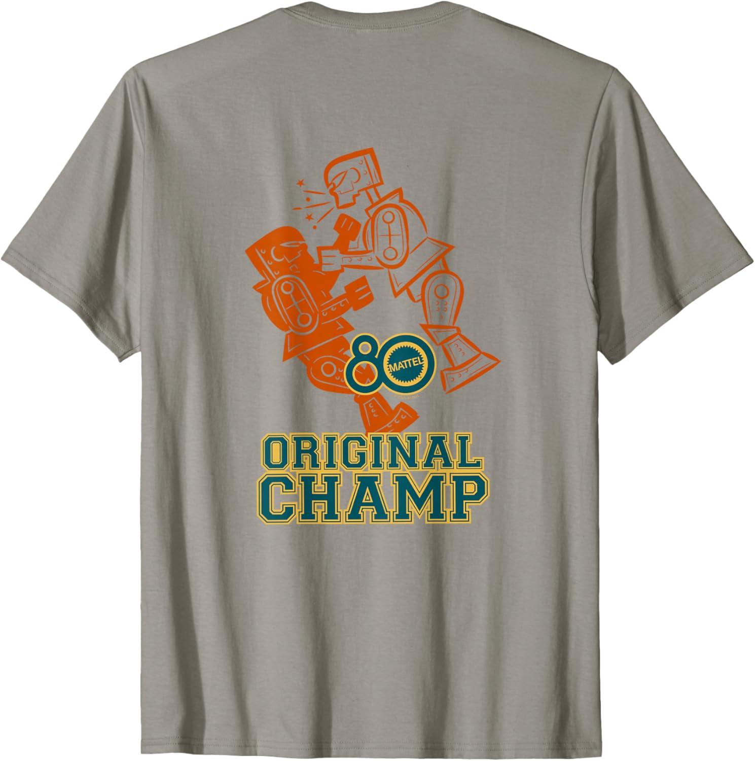 imageMattel 80th Original Champ TShirtSlate Grey