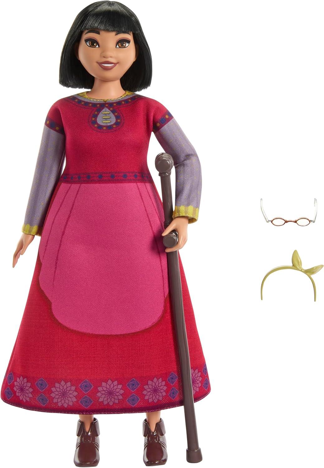 imageMattel Disney Wish Toys Queen Amaya of Rosas Posable Fashion Doll with Removable Signature Outfit Shoes ampamp Accessories Inspired by the MovieDahlia
