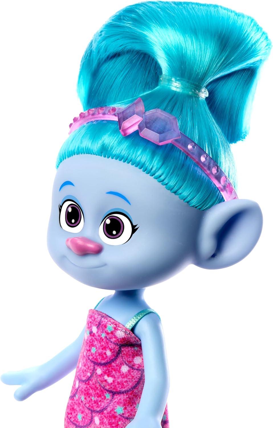 imageMattel DreamWorks Trolls Band Together Trendsettin Fashion Dolls Chenille with Vibrant Hair ampamp Accessory Toys Inspired by the MovieChenille