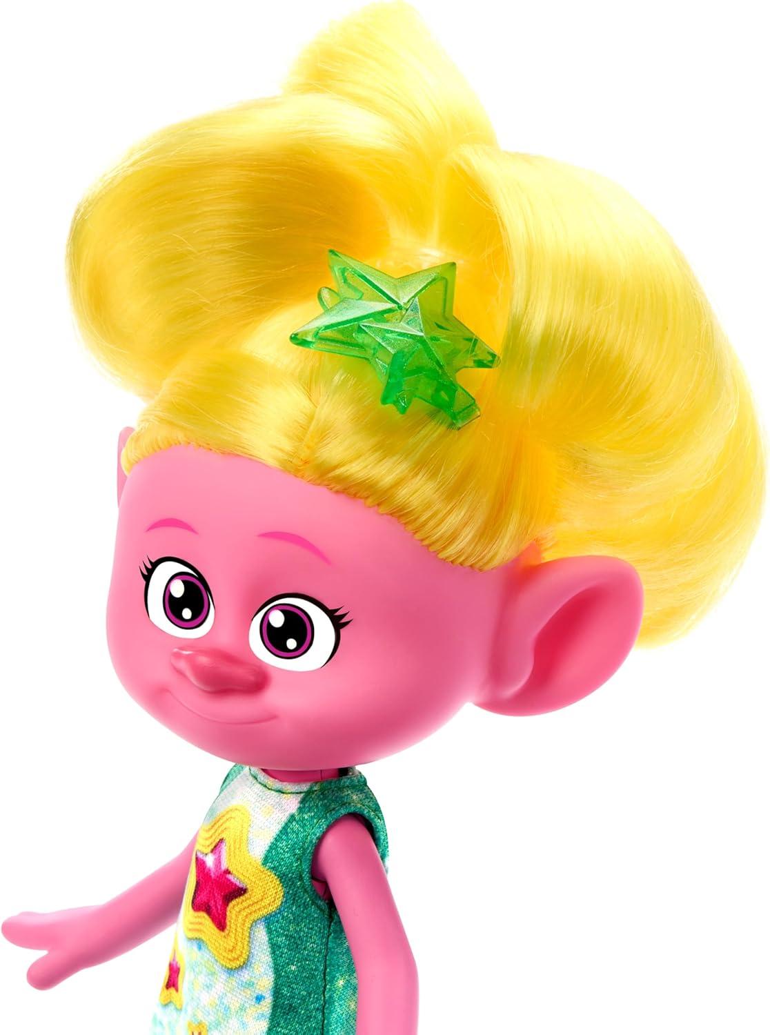 imageMattel DreamWorks Trolls Band Together Trendsettin Fashion Dolls Chenille with Vibrant Hair ampamp Accessory Toys Inspired by the MovieViva