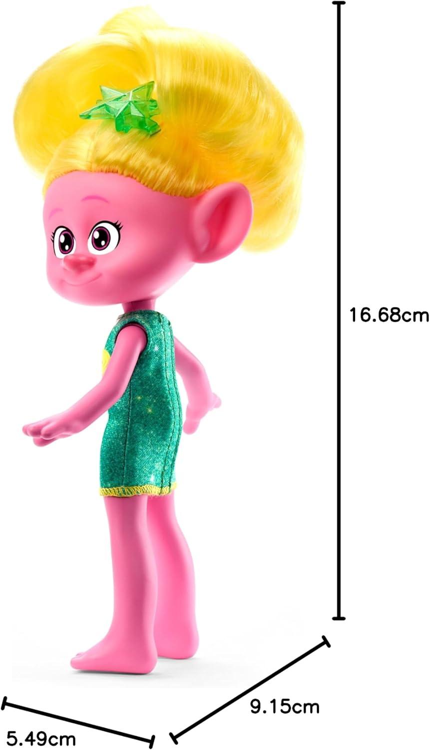 imageMattel DreamWorks Trolls Band Together Trendsettin Fashion Dolls Chenille with Vibrant Hair ampamp Accessory Toys Inspired by the MovieViva