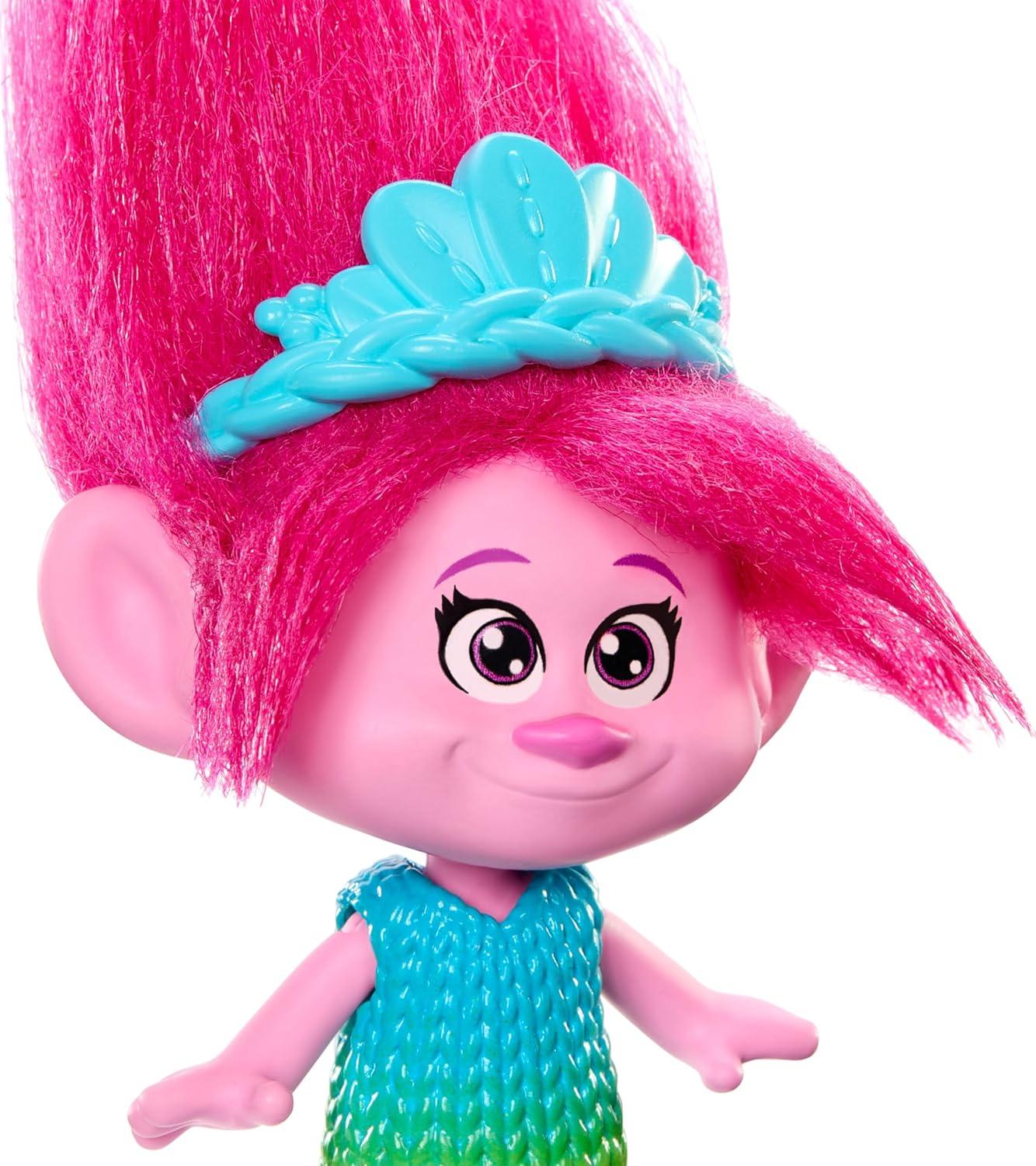 imageMattel DreamWorks Trolls Band Together Viva Small Doll with Removable Outfit ampamp Plush Hair Toys Inspired by The MoviePoppy