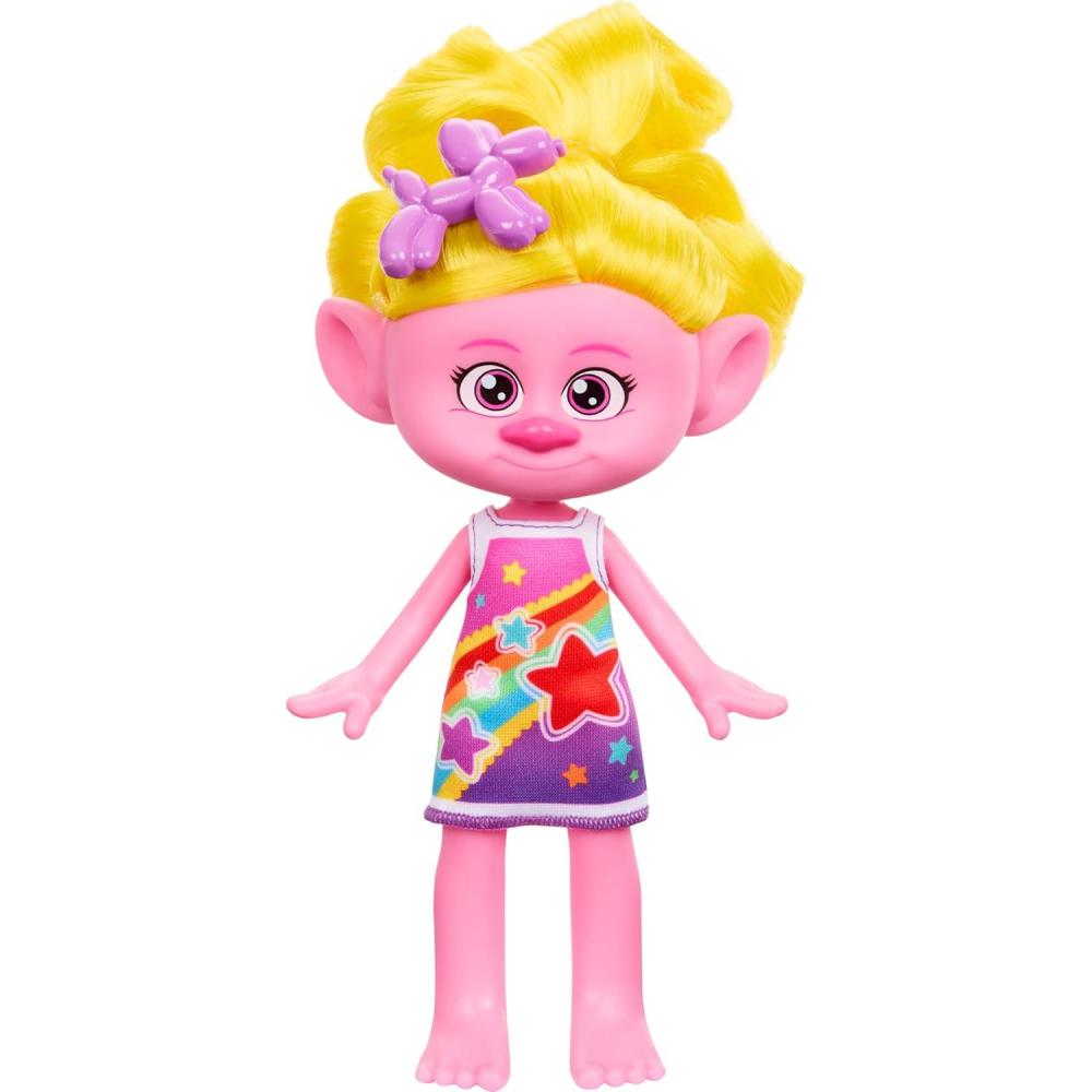 imageMattel DreamWorks Trolls Fun Fair Surprise Trendsettin Viva Fashion Doll with Vibrant Hair ampamp Accessory Toys Inspired by The YouTube Series