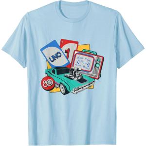 Mattel 80th – Back in the Day T-Shirt(Baby Blue)