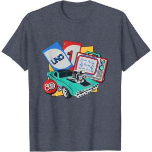 Mattel 80th – Back in the Day T-Shirt(Heather Blue)