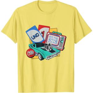 Mattel 80th – Back in the Day T-Shirt(Lemon Yellow)