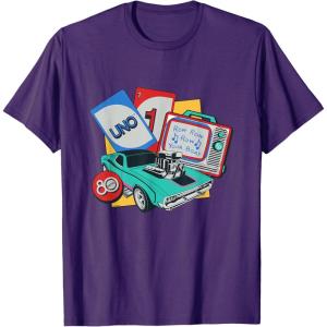 Mattel 80th – Back in the Day T-Shirt(Purple)