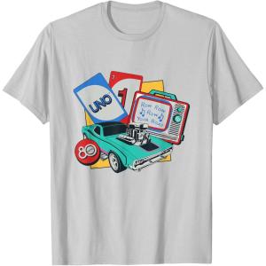Mattel 80th – Back in the Day T-Shirt(Silver Grey)