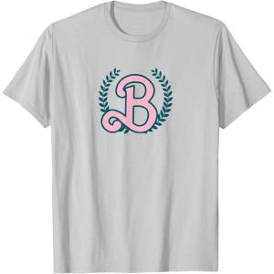 Mattel 80th – Barbie Badge T-Shirt(Silver Grey)