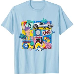 Mattel 80th – Bringing Us Together T-Shirt(Baby Blue)