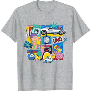 Mattel 80th – Bringing Us Together T-Shirt(Heather Grey)