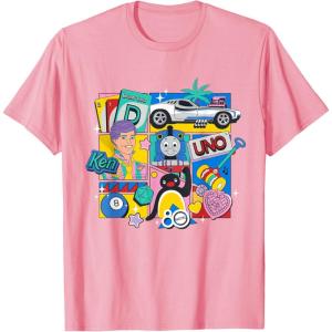Mattel 80th – Bringing Us Together T-Shirt(Pink)