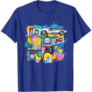 Mattel 80th – Bringing Us Together T-Shirt(Royal Blue)