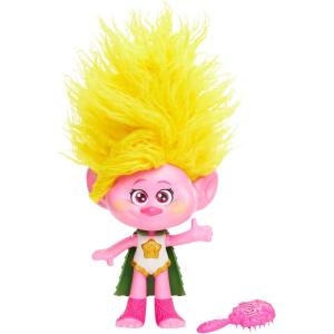 Mattel DreamWorks Trolls Band Together Toys, Rainbow HairTunes Viva Doll with Lights, Music & Sound, Inspired by the Movie(Viva)