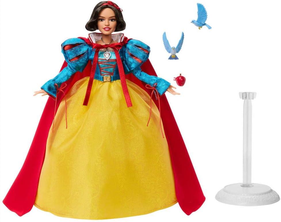 imageMattel Disney Collector Snow White Collectible Fashion Doll in Signature Clothing Inspired by Disney Live Action Movie Gifts for Kids and Collectors