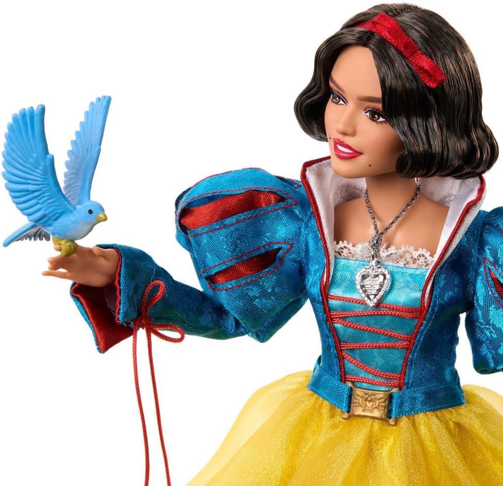 imageMattel Disney Collector Snow White Collectible Fashion Doll in Signature Clothing Inspired by Disney Live Action Movie Gifts for Kids and Collectors