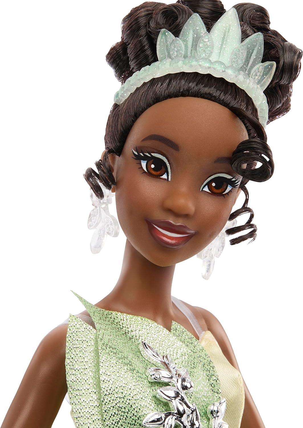 imageMattel Disney Princess Toys Collector Tiana Doll Celebrating Disney 100 Years of Wonder Inspired by the Movie The Princess ampamp The Frog