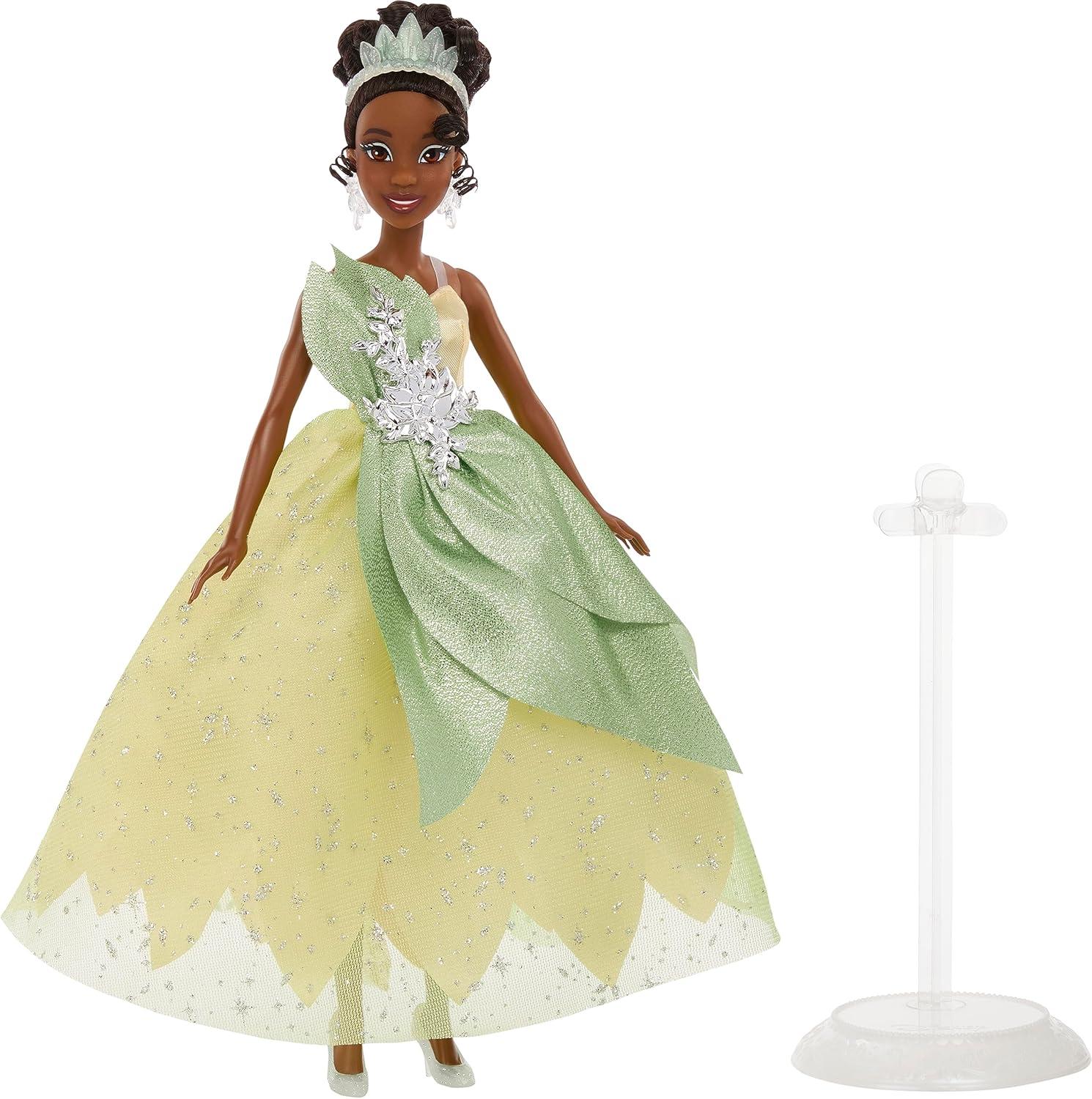 imageMattel Disney Princess Toys Collector Tiana Doll Celebrating Disney 100 Years of Wonder Inspired by the Movie The Princess ampamp The Frog