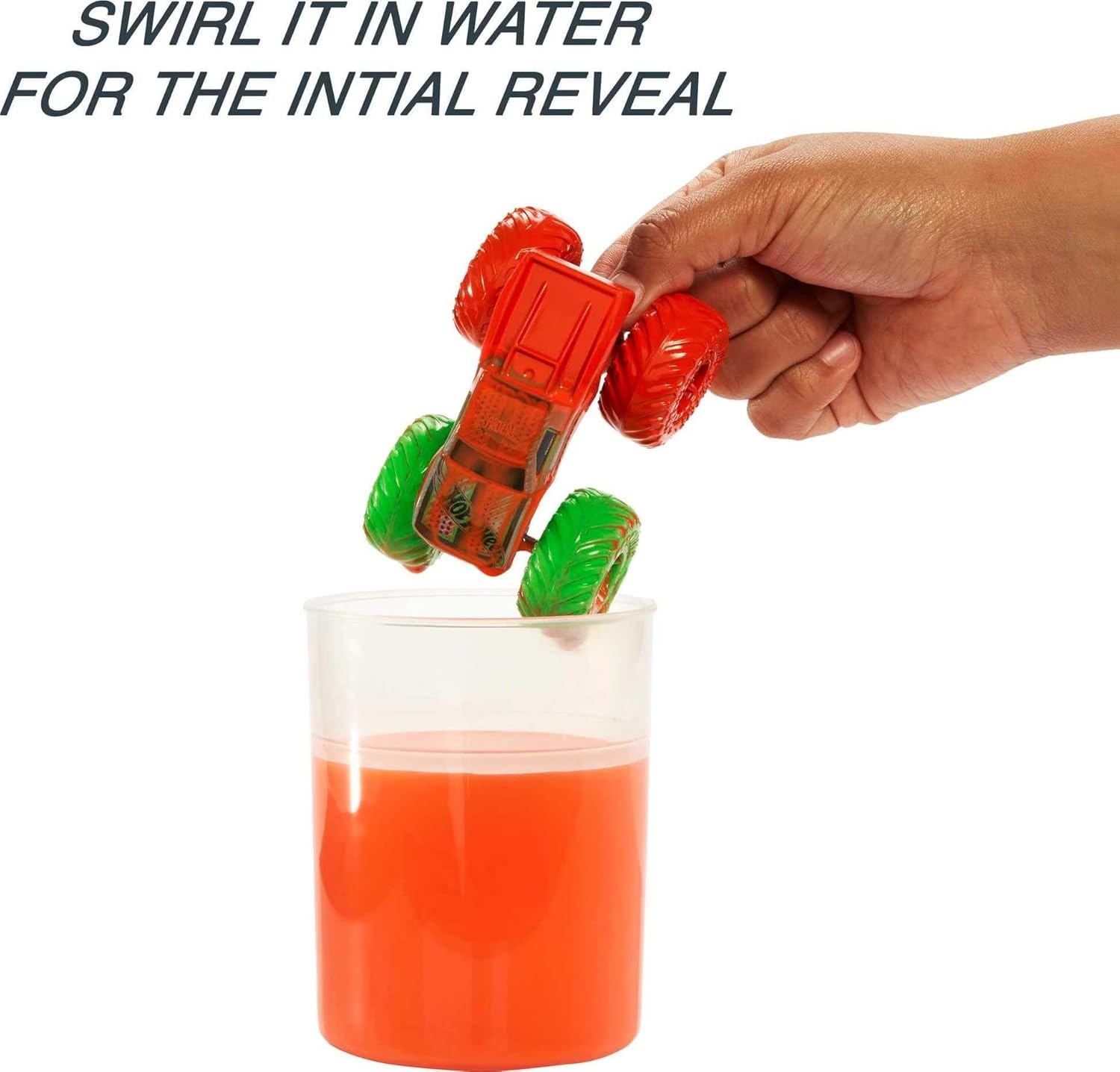 image:imageHot Wheels Toy Monster Trucks Color Reveal 164 Scale Vehicle with ClipOn Water Tank Dunk in Water for Surprise Styles May VarySingle Pack