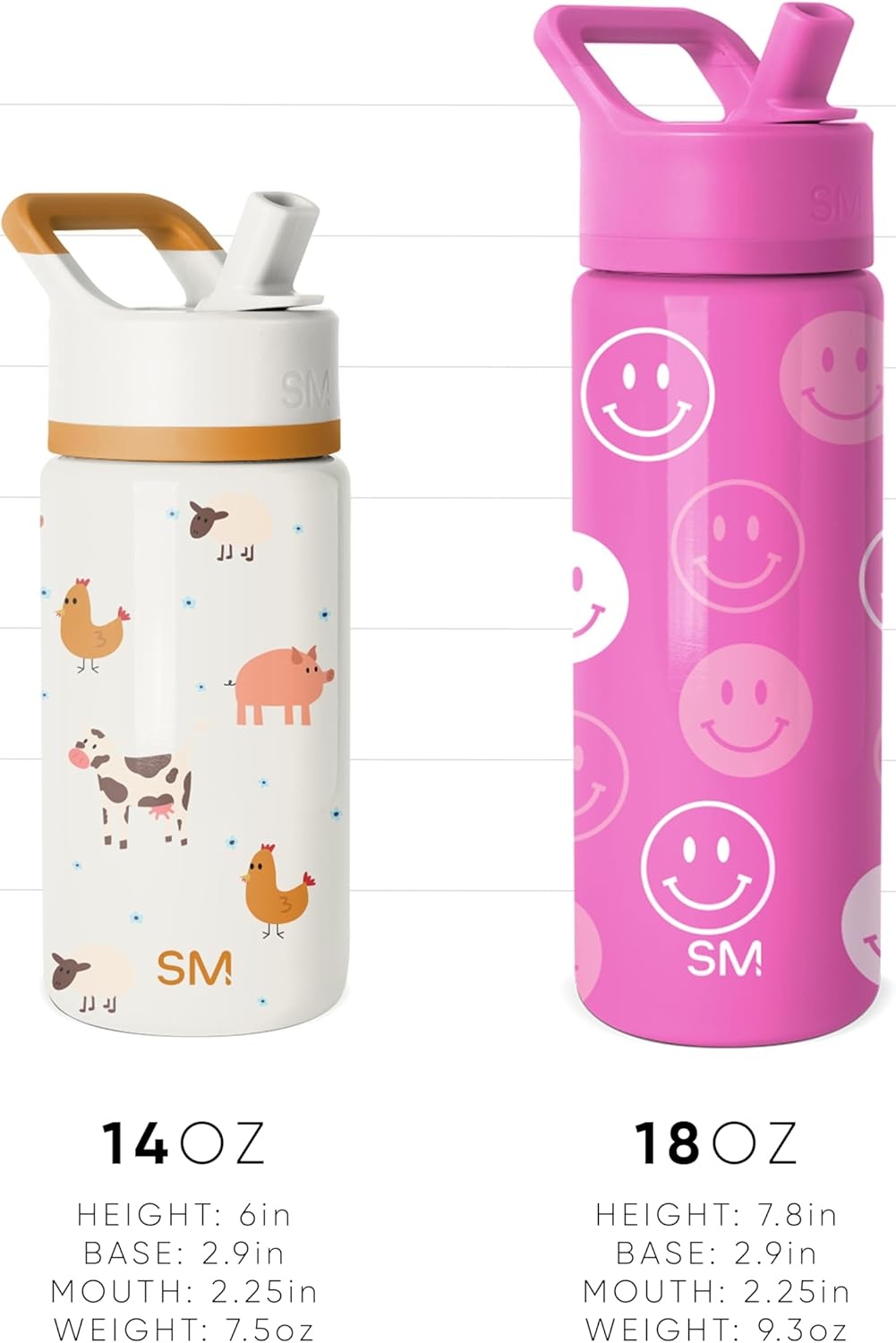 image:imageSimple Modern Mattel Barbie Kids Water Bottle with Straw Lid 18oz Insulated Stainless Steel Kids Tumbler amp Spill Proof Toddler Cup for School Girls Boys Summit Barbie CheckmateDisneyPrincesses Royal Beauty