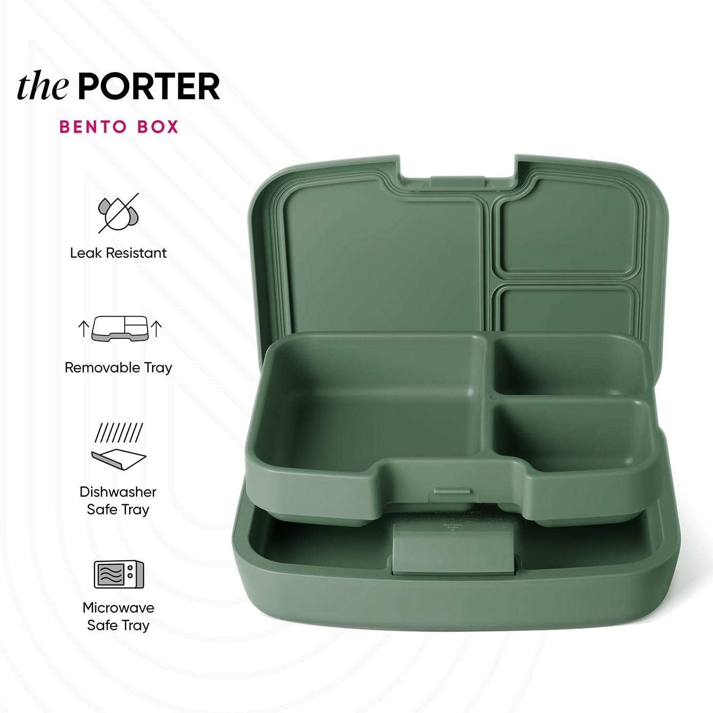 image:imageSimple Modern Mattel Barbie Porter Bento Lunch Box BPA Free LeakResistant Dishwasher Safe Lunch Container for Girls Boys Toddlers Kids 3 Compartments Barbie CheckmateDisney Tropical Stitch