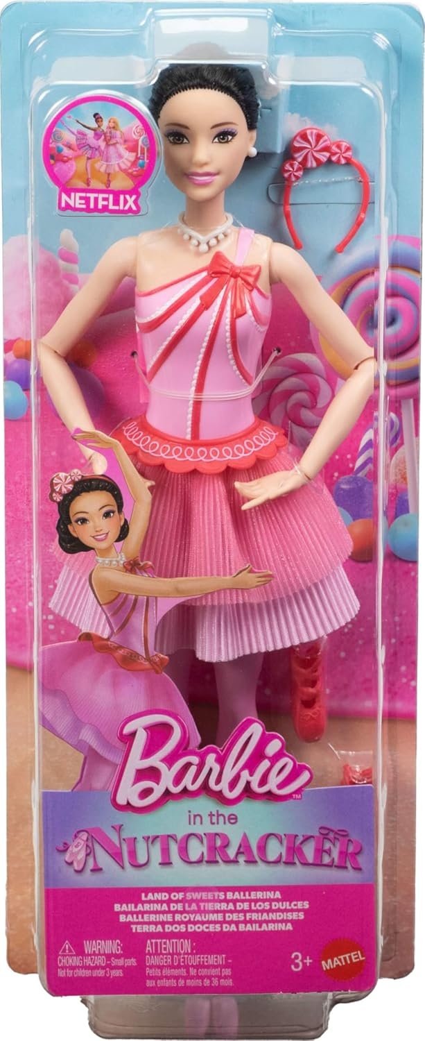 image:imageBarbie in the Nutcracker Land of Sweets Ballerina with Tutu and Candy Themed Accessories ReneeRenee