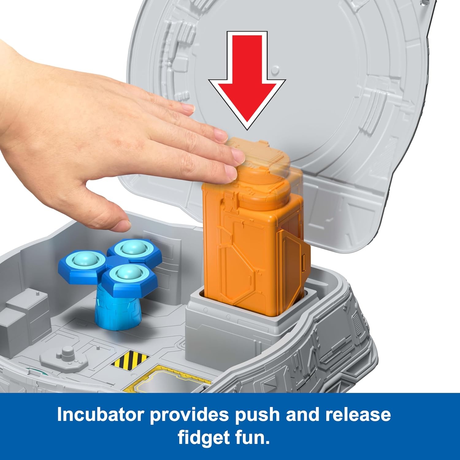 image:imageMattel Jurassic World Distortus Rex Lab Sensory Playset 8 Mini Figures Model Clay Spin amp Pop Fidget Features Fold Up Case Amazon Exclusive