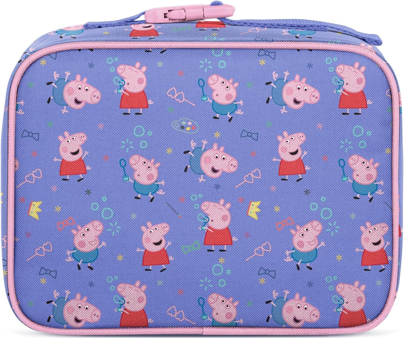 image:imageSimple Modern Barbie Kids Lunch Box amp Insulated Lunch Bag for School Hadley Cute Lunch Box for Girls Boys Toddlers Fits Bento Box Lunch Containers Small Lunch Bag CheckmatePeppa Pig Bubbles