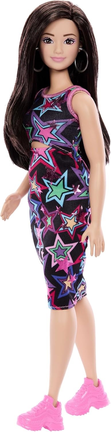 image:imageBarbie Fashionistas Style Doll 248 with Black HairColorful Stars