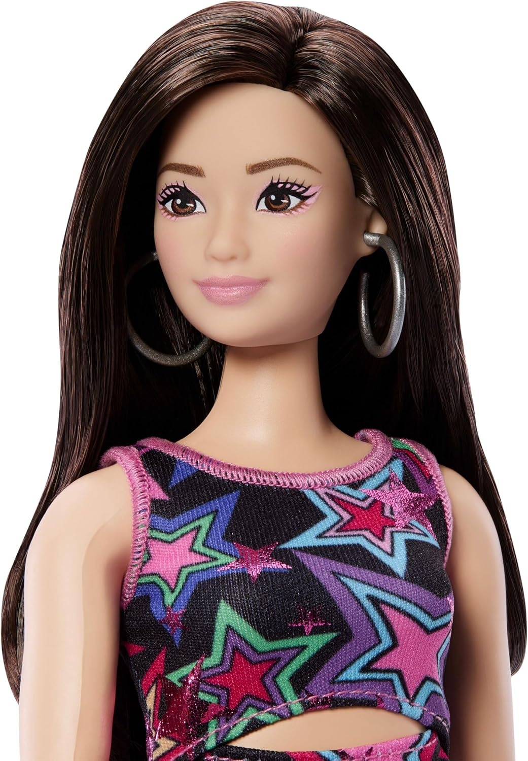 image:imageBarbie Fashionistas Style Doll 248 with Black HairColorful Stars