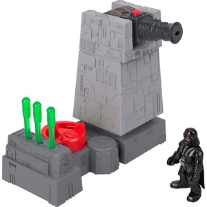 Fisher-Price Imaginext Star Wars Toys Death Star Turret Cannon with Darth Vader Metal Character Key for Kids Ages 3+ Years