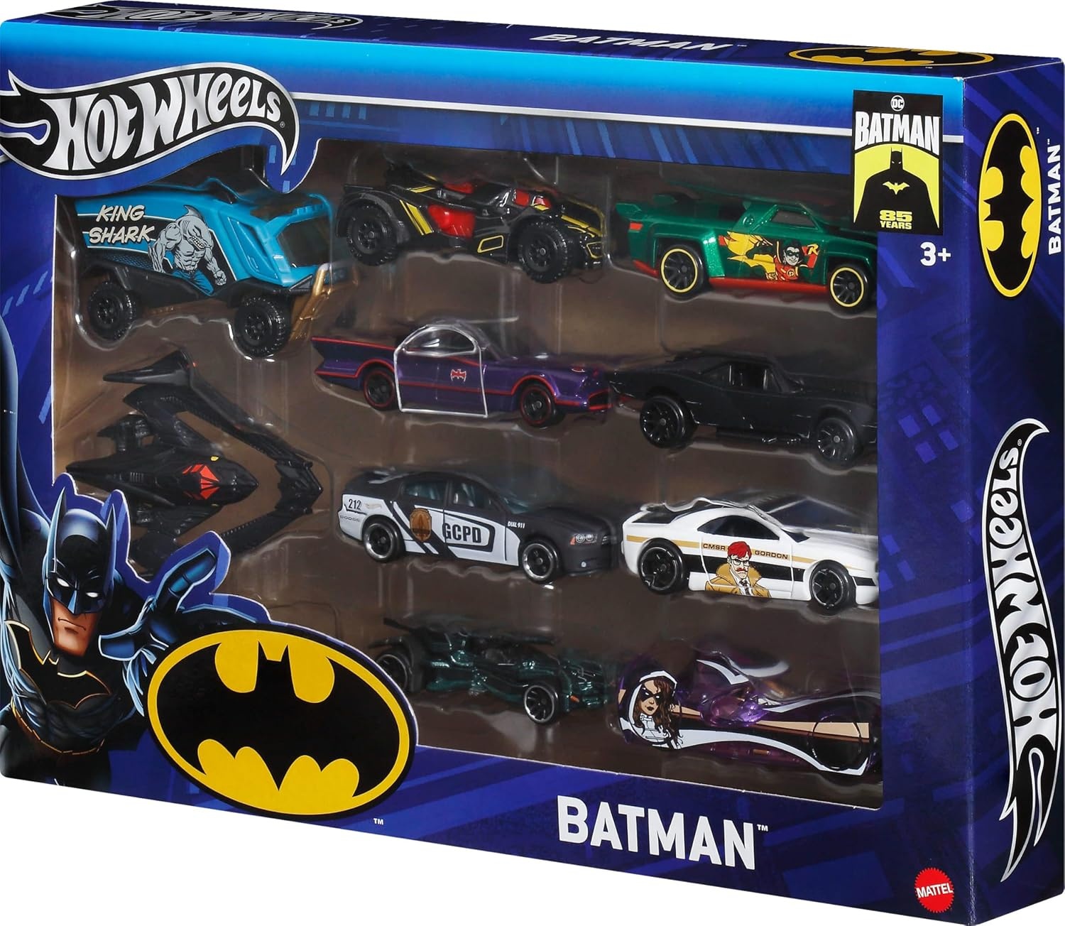 image:imageHot Wheels 164 Scale Toy Cars Batman 5Pack Set of 5 Vehicles from amp Inspired by The DC Super Hero Franchise Includes Batmobile10Pack