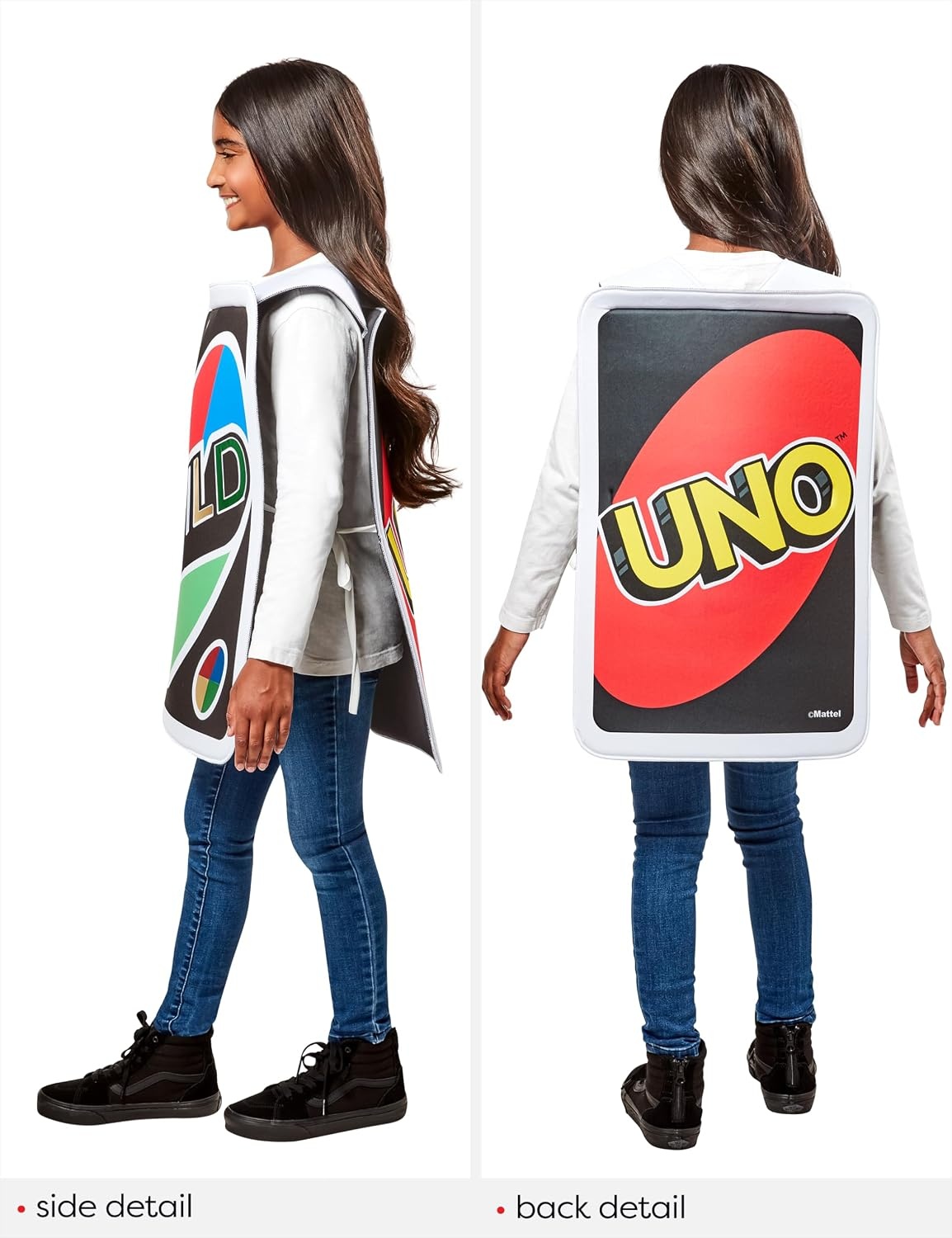 image:imageMattel Uno Wild Card Costume for Kids by Rubies Unisex One Size