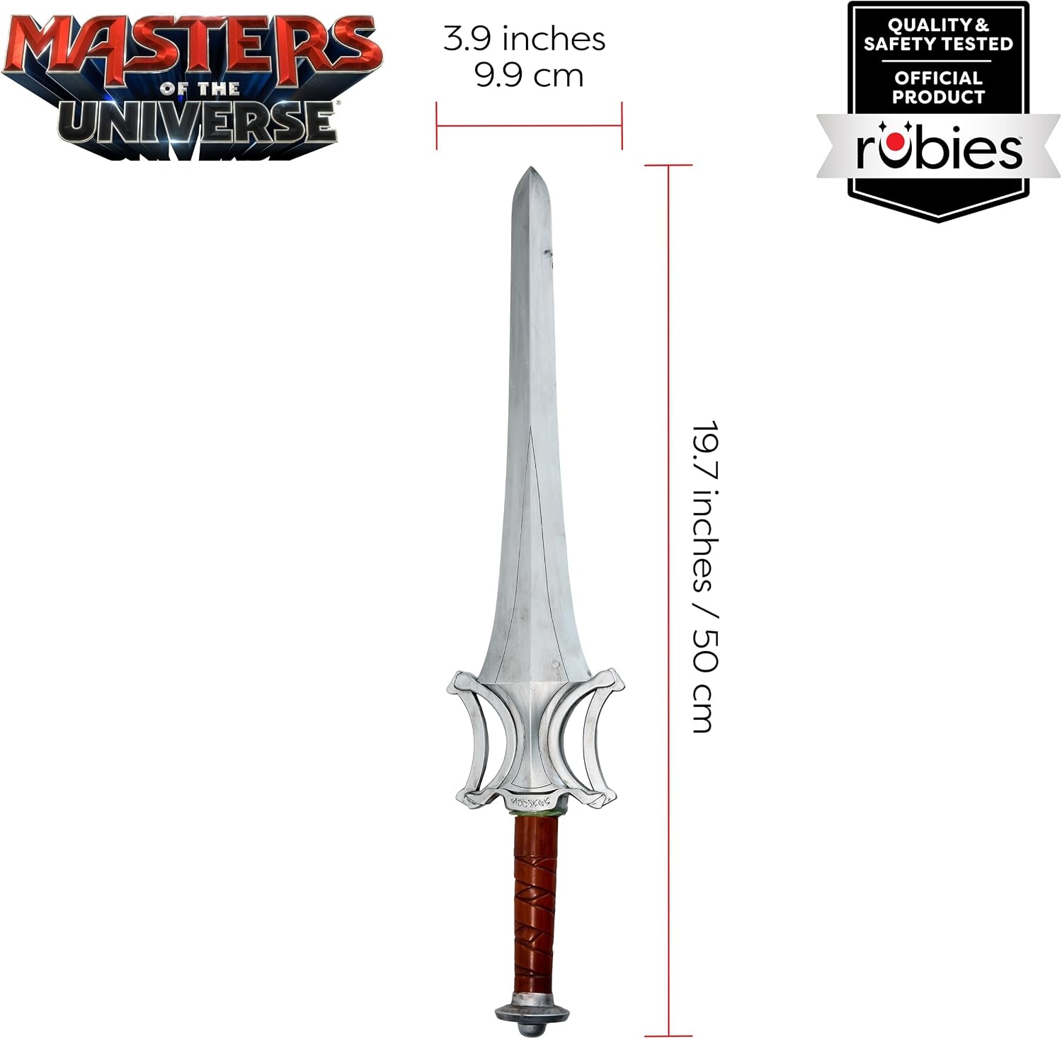 image:imageRubies Masters of The Universe HeMan Costume Accessory Sword for Adults Mens No Size Gray