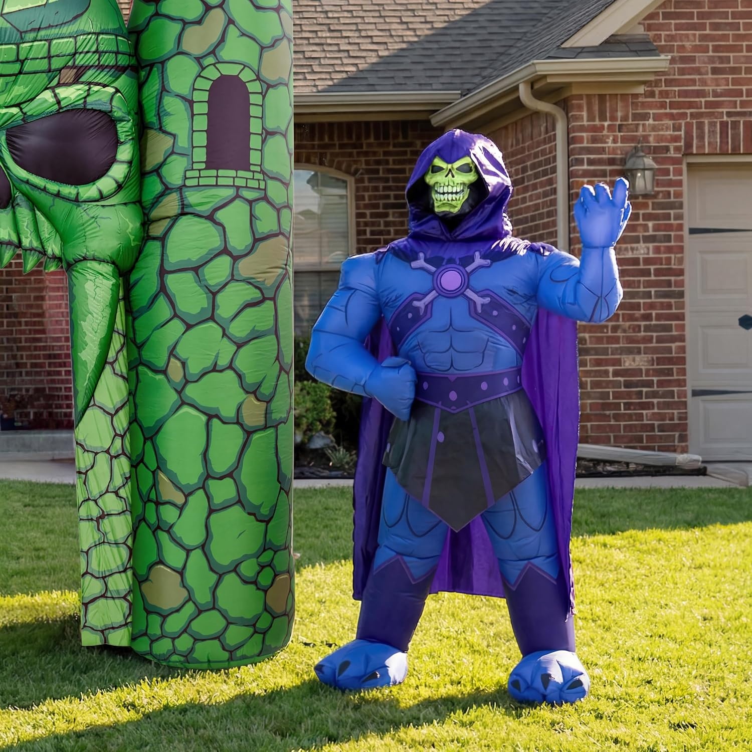 image:imageRubies Masters of The Universe Revelation Skeletor Inflatable 6 Feet Tall