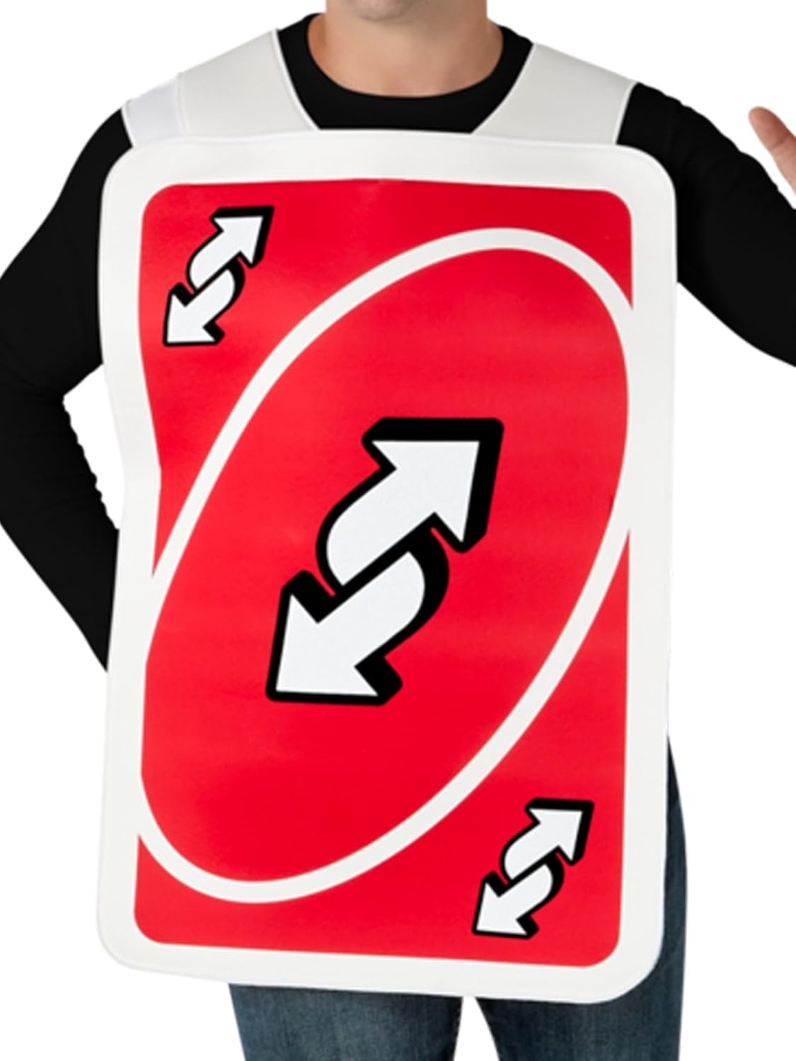 image:imageRubies Mattel Uno Reverse Card Costume for Adults Unisex One Size
