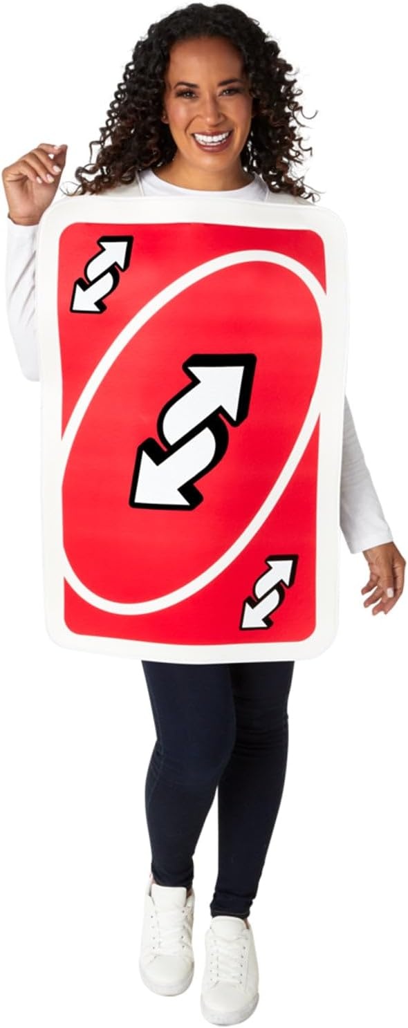 image:imageRubies Mattel Uno Reverse Card Costume for Adults Unisex One Size