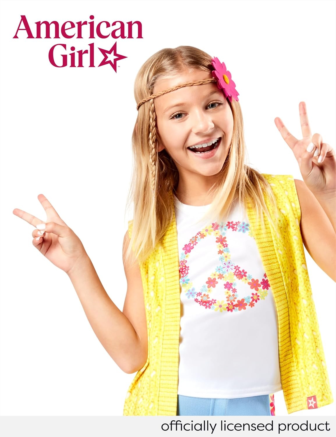 image:imageRubies at Party City American Girl Costume for Kids Girls CostumeJulie Costume