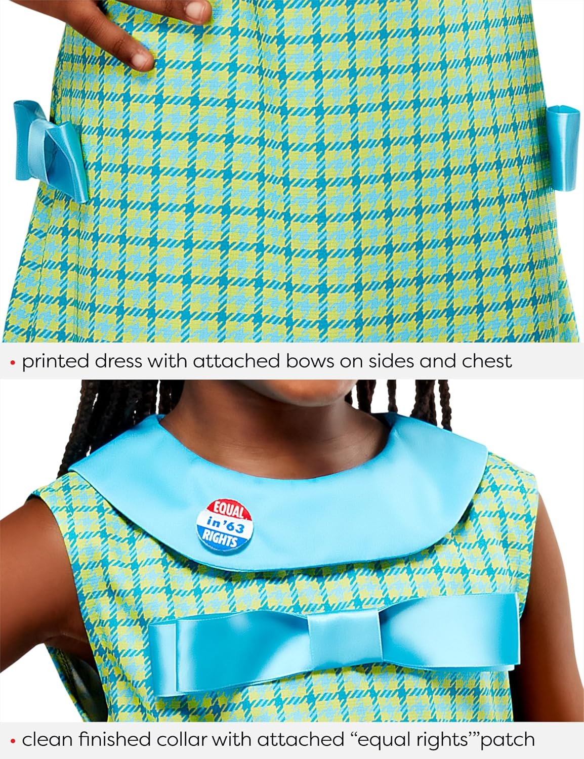 image:imageRubies at Party City American Girl Costume for Kids Girls CostumeMelody Costume