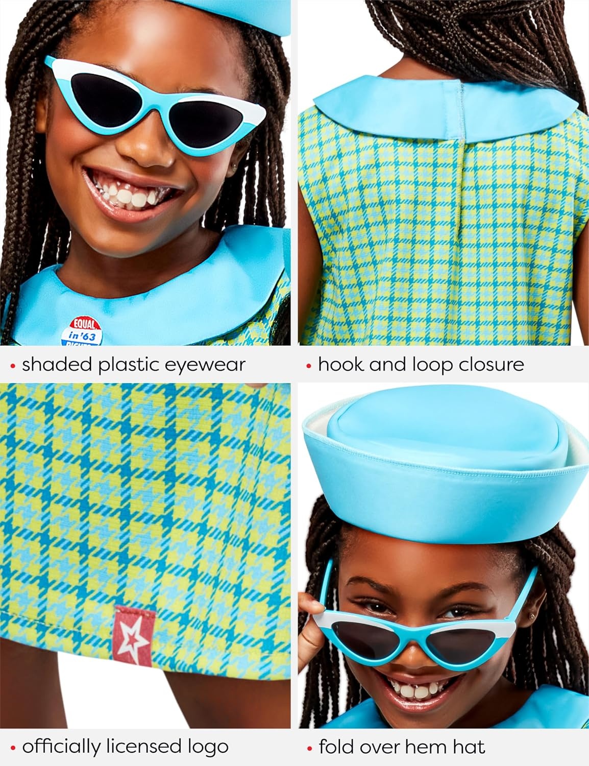 image:imageRubies at Party City American Girl Costume for Kids Girls CostumeMelody Costume