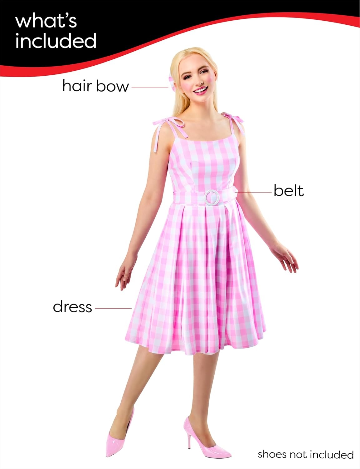 image:imageRubies at Party City Barbie Movie Barbie A Perfect Day Costume Dress for Adults