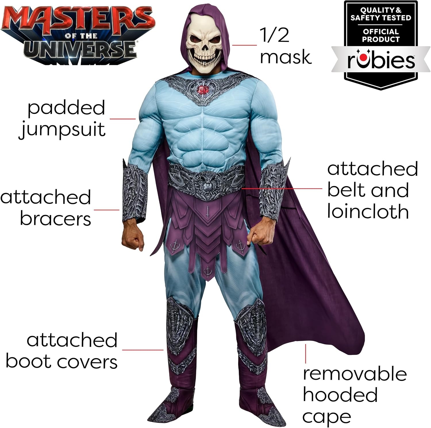 image:imageRubies at Party City Masters Of The Universe Skeletor Costume for Adults