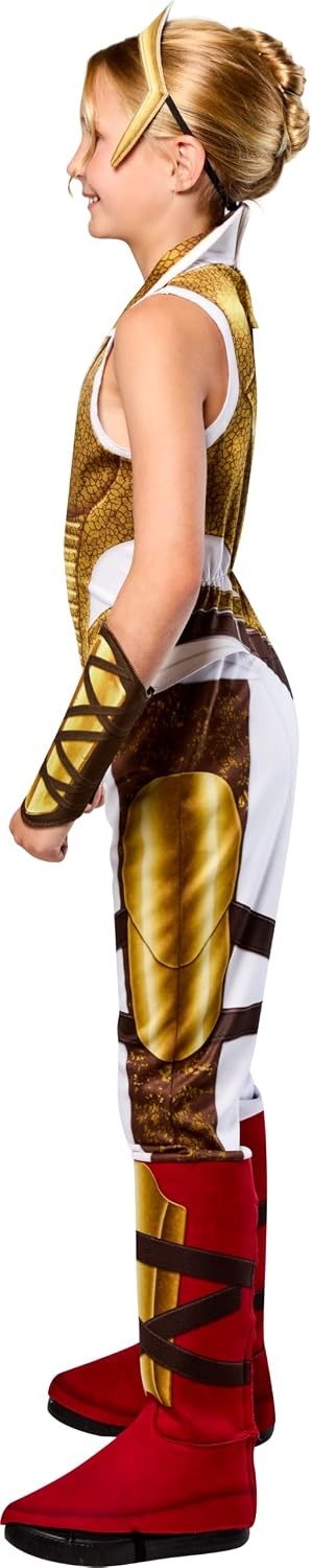 image:imageRubies at Party City Masters Of The Universe Teela Costume for Kids Girls CostumeWhite Gold Brown