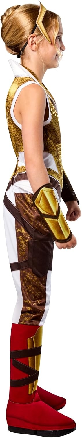 image:imageRubies at Party City Masters Of The Universe Teela Costume for Kids Girls CostumeWhite Gold Brown