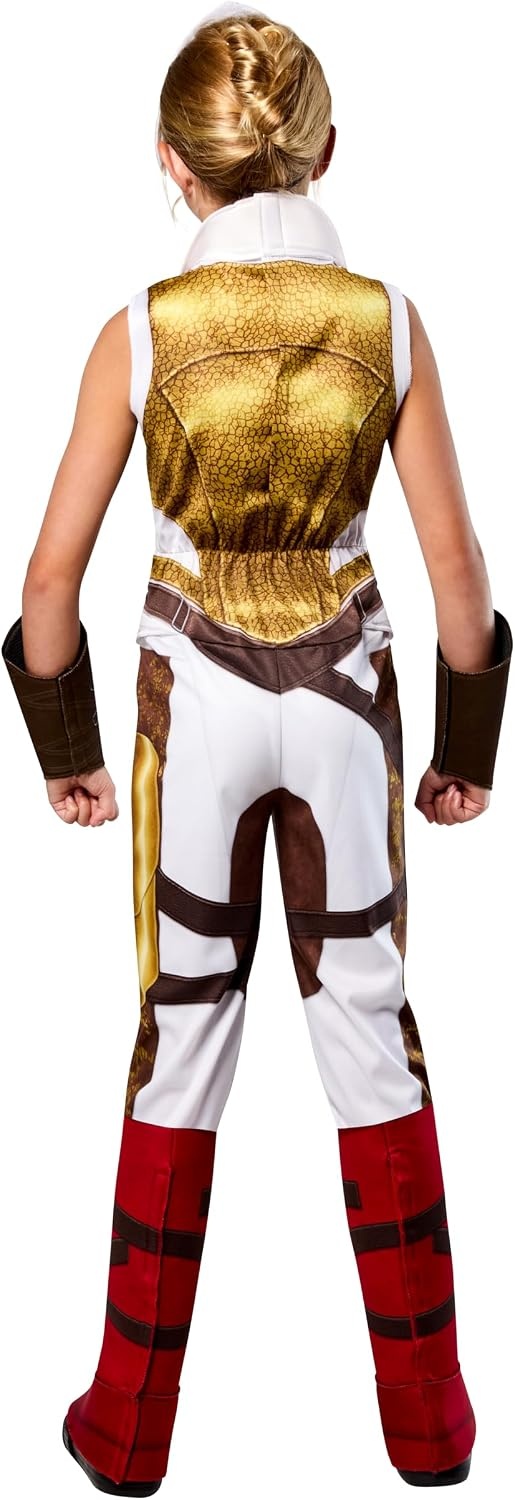 image:imageRubies at Party City Masters Of The Universe Teela Costume for Kids Girls CostumeWhite Gold Brown