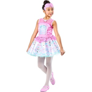 Rubies Barbie Costume for Kids, Girls Costume(Pink  Blue)